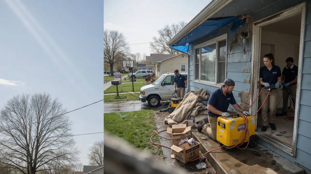Basement Flood Cleanup in Bristol, WI near me